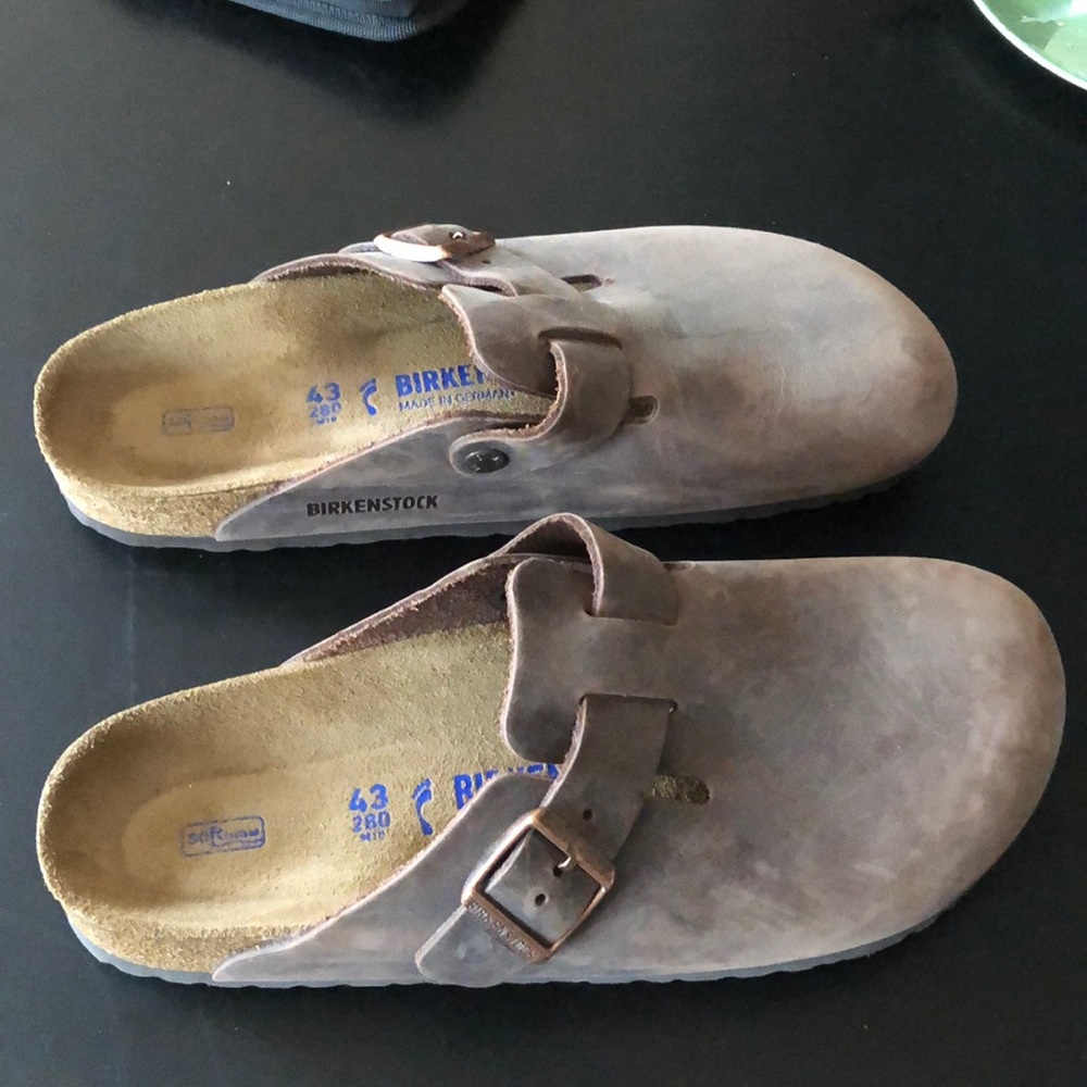 Men’s Boston soft footbed Birkenstocks